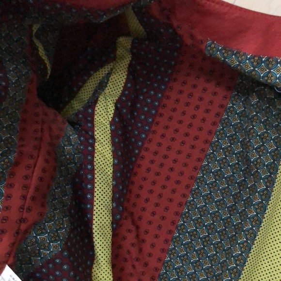 Bully Italian genuine leather made in Italy red jacket 42 - Picture 9 of 13